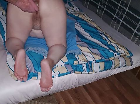 Granny Is Fucked with Dildo and Cock at The Same Time